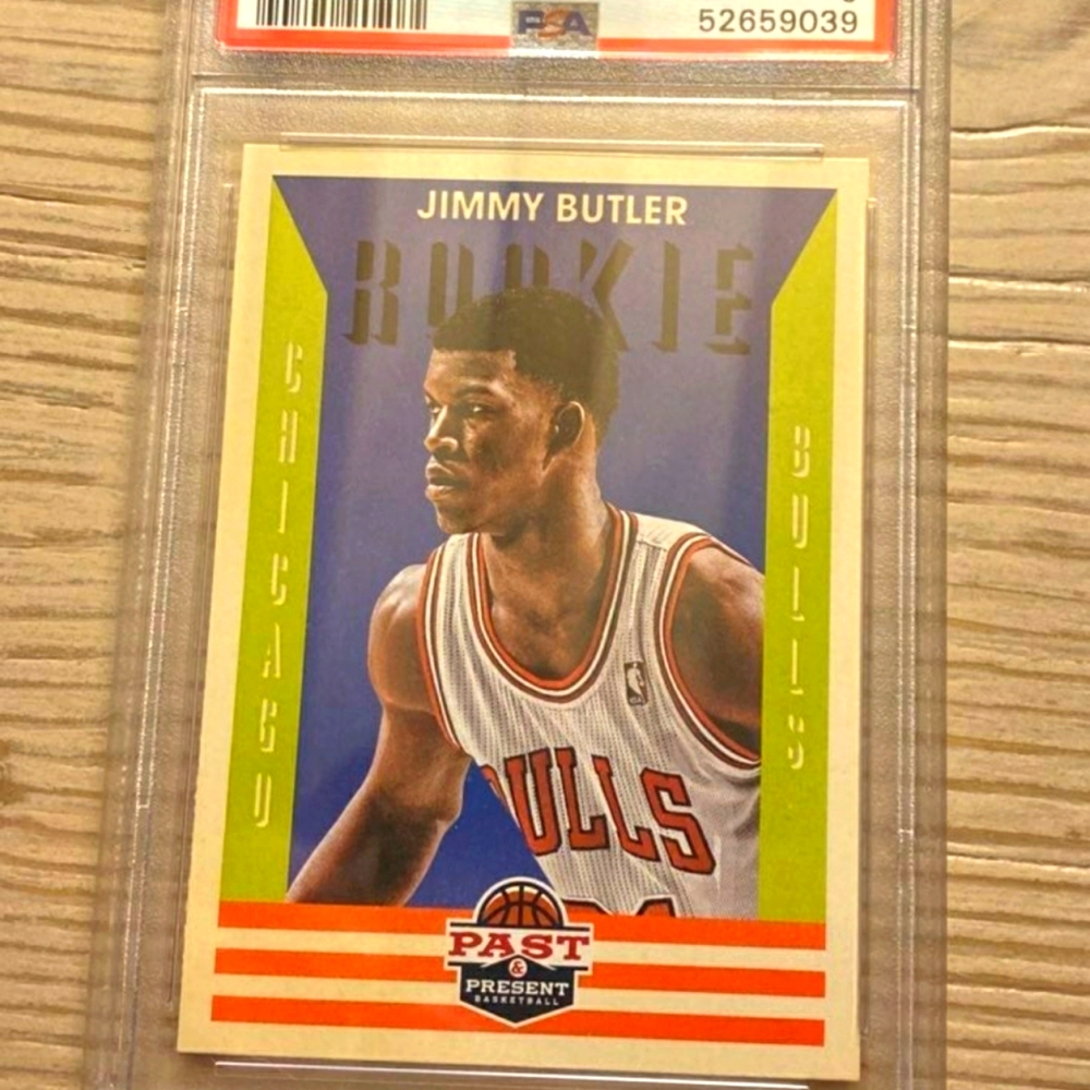 Jimmy Butler Panini P & P Rookie Card PSA 9
